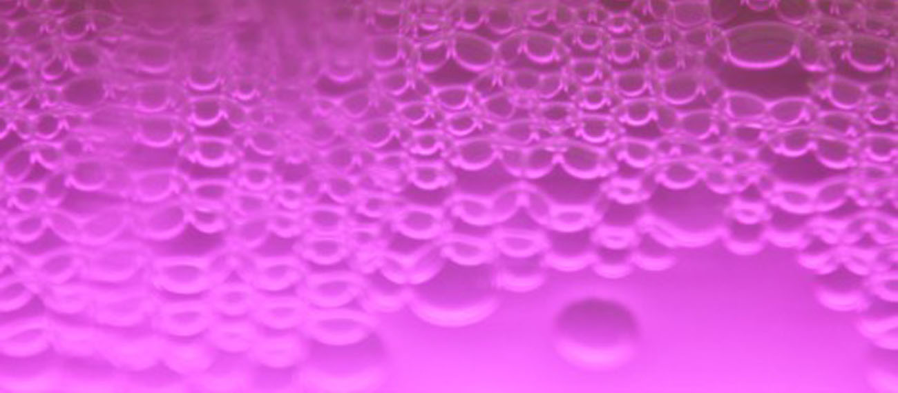 Pink bubbles